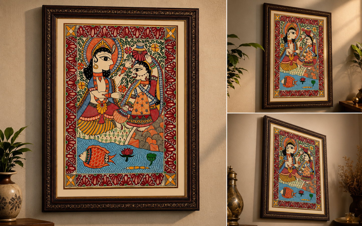 Madhubani Painting ( Wall Painting )