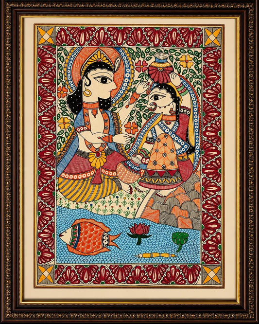 Madhubani Painting ( Wall Painting )